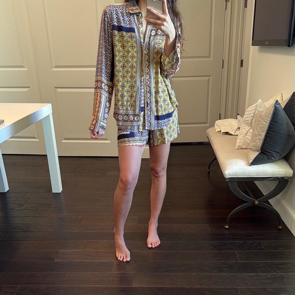 Patterned Women's Matching Set